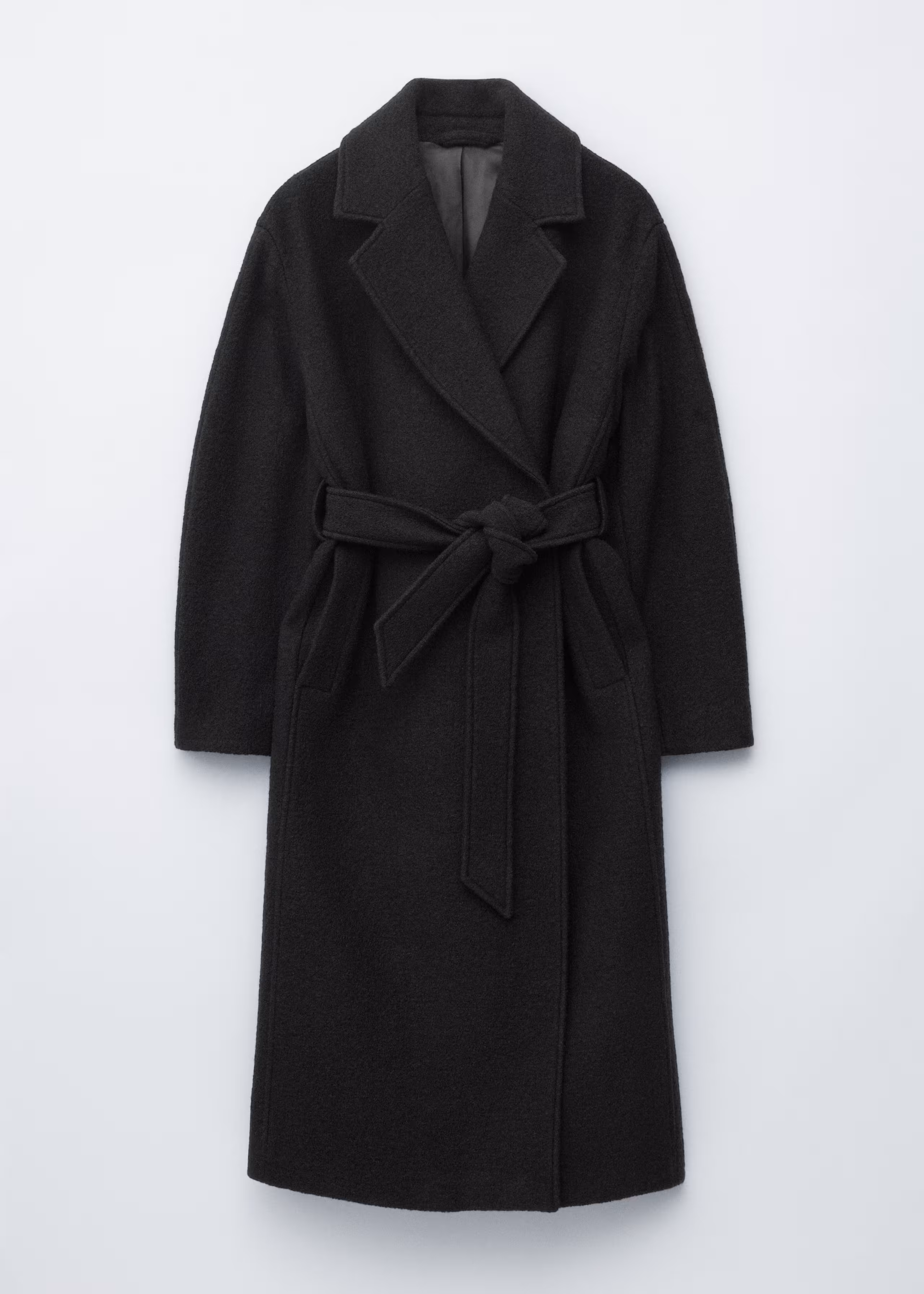 Manteau en laine naturelle